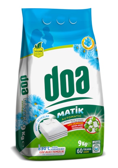 Doa Matik Deterjan Beyazlar 9 Kg Doa Matik Deterjan Beyazlar 9 Kg