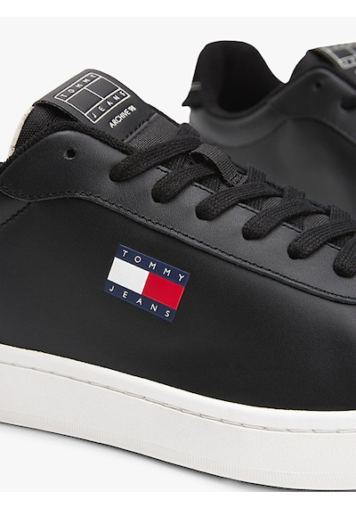 Tommy Hilfiger Erkek Sneaker Em0em01596bds Siyah