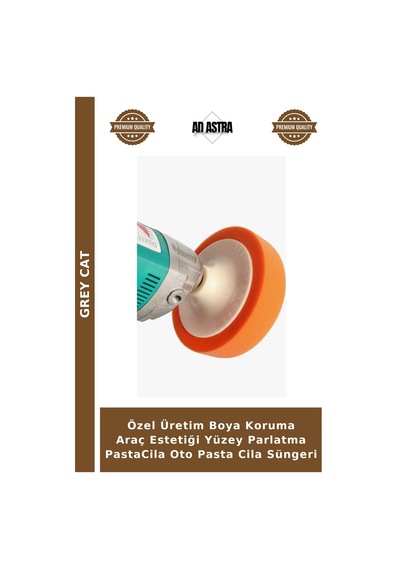 Özel Üretim Boya Koruma Araç Estetiği Yüzey Parlatma Pastacila Oto Pasta Cila Süngeri