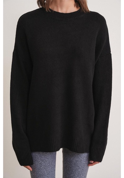 Hiccup Mixray Oversize Triko Kazak Siyah
