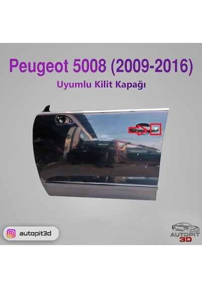 Peugeot 5008 2009-2016 Kilit Kapağı
