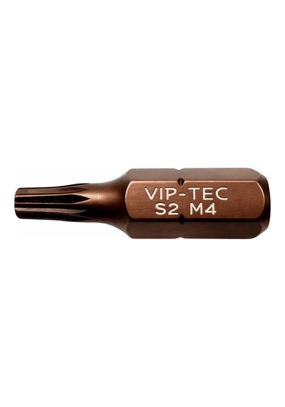 Vıp-tec 1/4 M4 Splıne Bits Uç 25 Mm