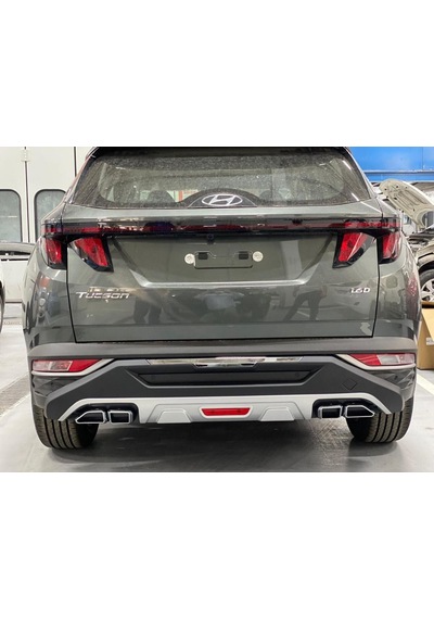 Autogp Hyundai Tucson Arka Tampon Koruması Difüzör 2021 / 2023