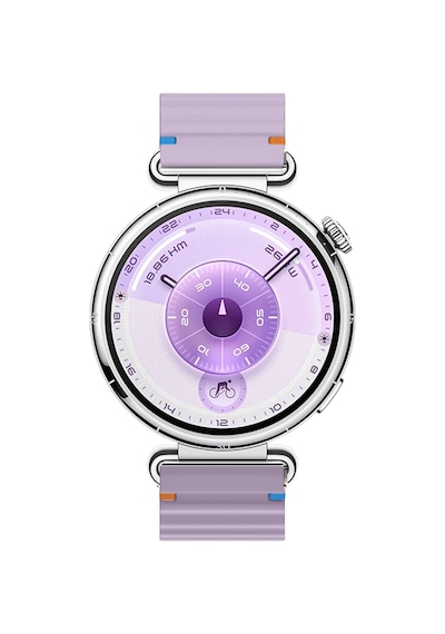 Huawei Watch Gt6 41mm İle Uyumlu Dalga Desenli Tokalı Yumusaş Soft Silikon Kordon
