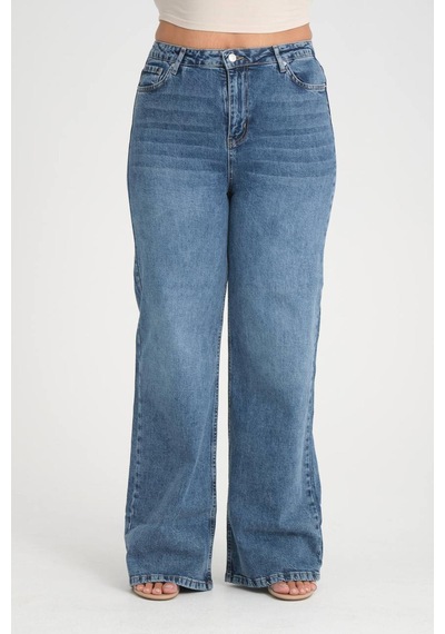 Lacarino 7652 Nita Kadın Jean Pantolon Blue