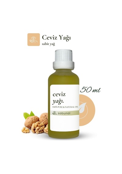 Ceviz Yağı 50 Ml - Cilt Ve Saç Uçları İçin Yumuşak Doku
