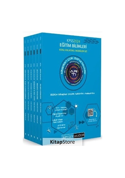2024 KPSS Eğitim Bilimleri Konu Anlatımlı Modüler Set- Pegem Akademi Yayıncılık