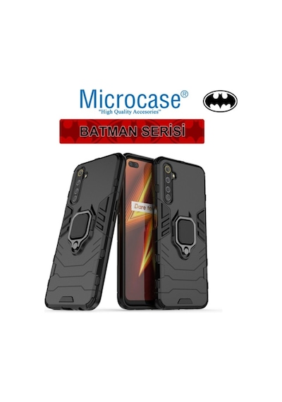Microcase Realme 6 Pro Batman Yüzük Standli Kilif 436099373