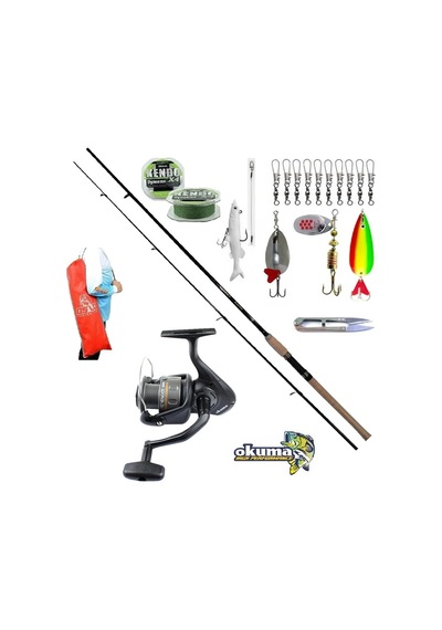 Revenger Rv-40 Bauer Daiko 240cm 15-40gr Turna Spin Olta Takımı Seti