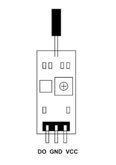 Elektronikport-Sw520D Tilt Sensör Kartı 3 Pin (Eğim Sensörü - Yatay)