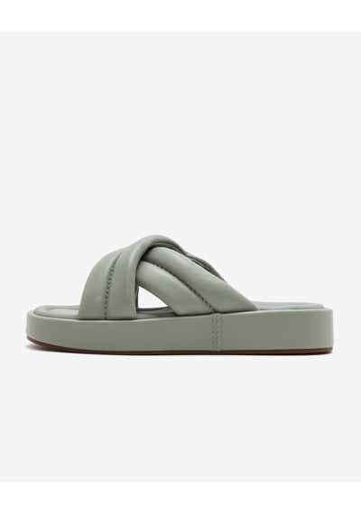 Clarks Alda Glide Kadın Yeşil Terlik 26181184 Yeşil