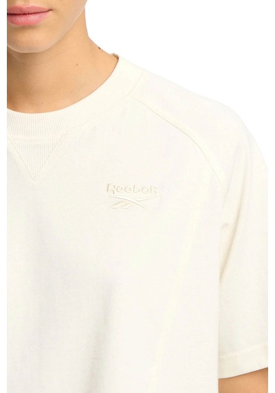 Reebok Kadın Tişört 100214091 Ekru