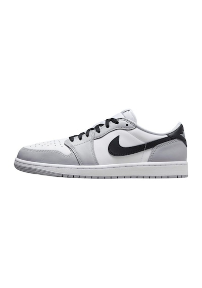 Nike Air Jordan 1 Retro Low Og Leather Unisex Sneaker Hakiki Deri Unisex Günlük Spor Ayakkabı Beyaz Gri Beyaz - Gri Nike Air Jordan 1 Retro Low Og Leather Unisex Sneaker Hakiki Deri Unisex Günlük Spor Ayakkabı Beyaz Gri Beyaz - Gri