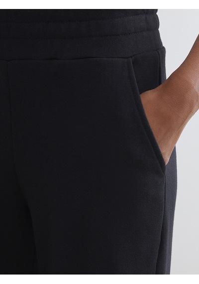 Lcw Vision Siyah Beli Lastikli Kadın Jogger Eşofman Altı