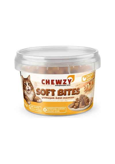Chewzy Kediler İçin Yumuşak Ödül Maması Tavuklu 130 Gr 300-30005.01