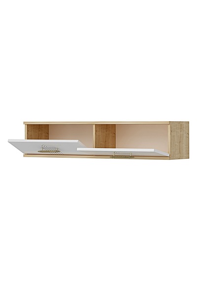 Da1215db - İda Dresuar, Antre Hol Rafı, Ayaksız Tv Sehpası, Safirmeşe - Beyaz 120cm Da1215db - İda Dresuar, Antre Hol Rafı, Ayaksız Tv Sehpası, Safirmeşe - Beyaz 120cm