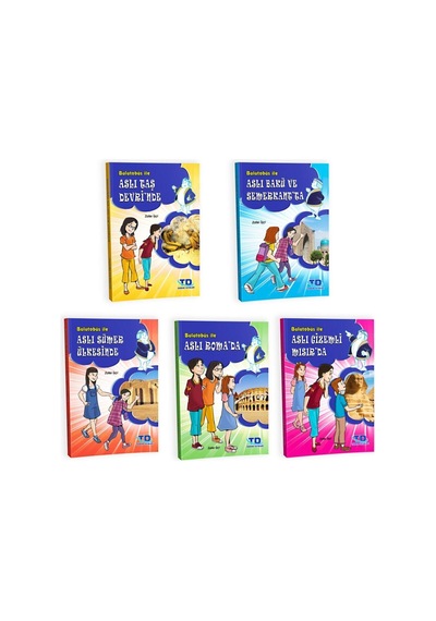 Bulutobüs İle Tarihe Yolculuk Dizisi Kutulu 5 Kitap