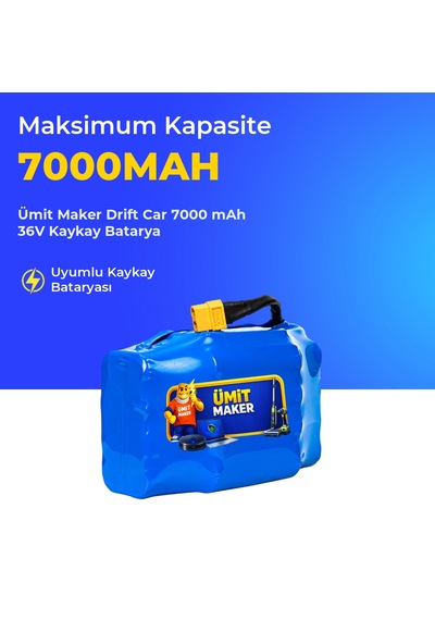 Drift Car 7000 Mah 36v Kaykay Batarya