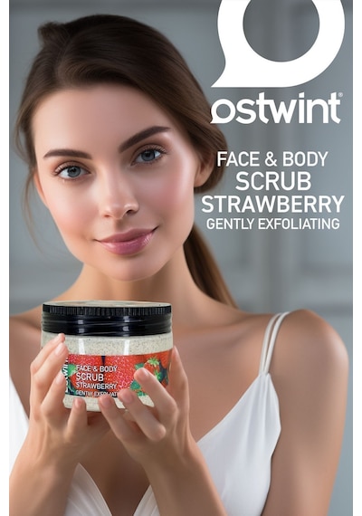 Peeling Gel 300 Ml Strawberry Scrub 2 Adet