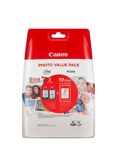 Canon Pg-46/Cl-56 Photo Value Pack
