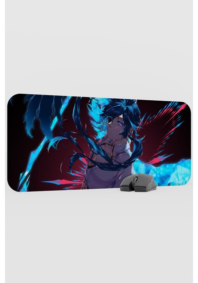Kaeya Genshin Impact Anime Oyuncu V5 - 70x30 Xl Gaming Mouse Pad Fare Altlığı