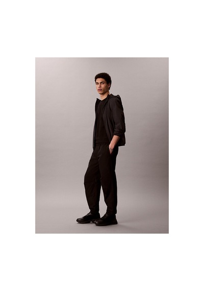 Calvin Klein Erkek Casual Naylon Paraşüt Pantolon-16193 Siyah