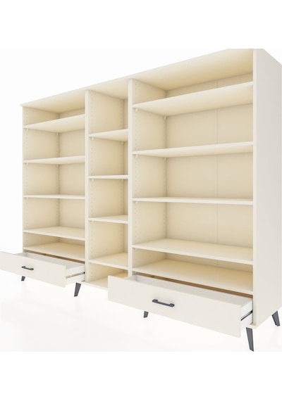 Hyperion Dolap 14 Raflı 2 Çekmeceli 220x44x163 Aytaşı-aytaşı Aytaşı-aytaşı