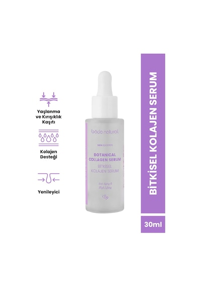 Bade Natural Bitkisel Kolajen Yüz Serumu 30 ML