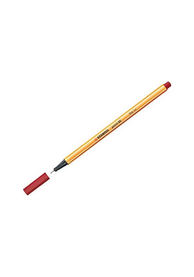 Stabilo Point 88 Fineliner Kalem 0.4 MM Koyu Kırmızı 88/50