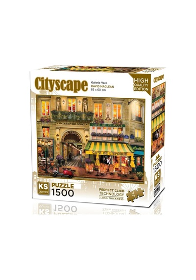 Ks Games 1500 Parça Galeri Vero Puzzle - David Maclean