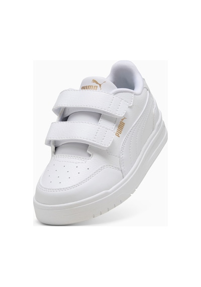 Puma Shuffle Downtown Lo V Çocuk Beyaz Sneaker Beyaz