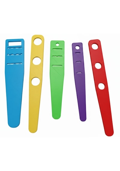 Bel Lastik Kordon İplik Takma Geçirme Aparatı 5 Li Set