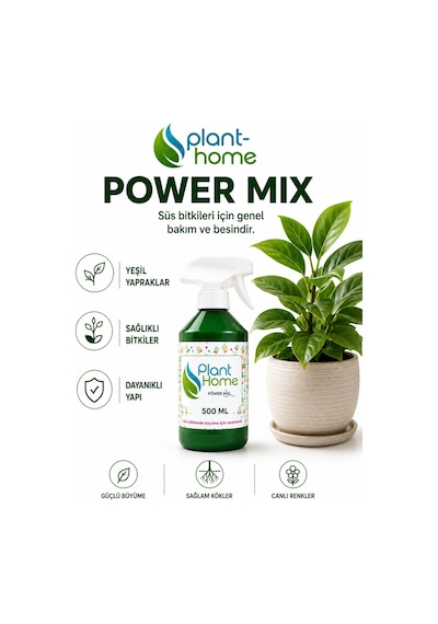 Sıvı Bitki Besini Seti ByKurt Doğal İçerikli Power Mix ve Blooming Max Çiçeklenme Kök Gelişimi Destekleyici Bitki Vitamini -