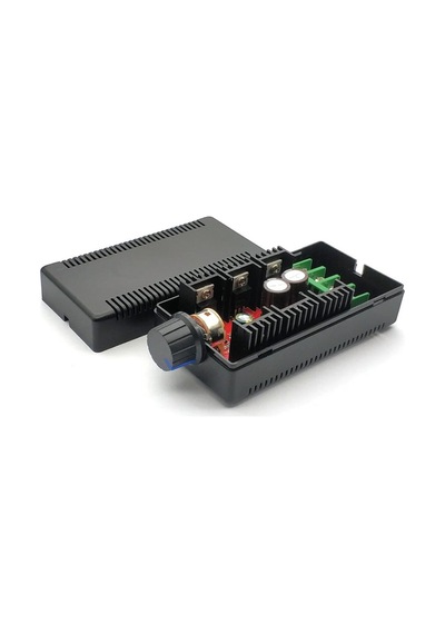 40a 50v Dc Motor Sürücü Kutulu Hız Kontrol Devresi 0/100% Pot Kontrollü Pwm Ayarlanabilir Voltaj