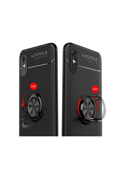 Xiaomi Redmi 9a Kılıf Zore Ravel Silikon Kapak Mavi
