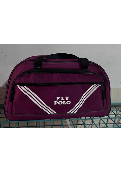 Fly Polo Çok Amaçlı Spor & Seyahat Çantası Bordo Bordo