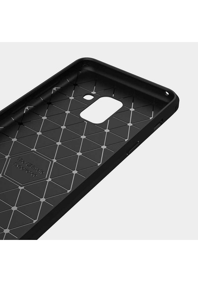Samsung Uyumlu Galaxy A6 2018 Kılıf Zore Room Silikon Kapak Siyah