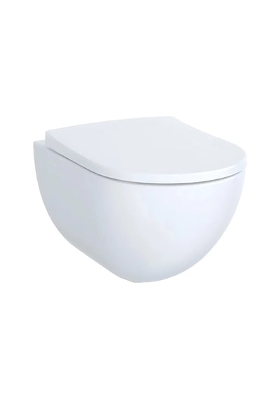 Geberıt Smyle Round Rimfree Asma Klozet Ve Soft Kapaklı Set 503.084.00.1 Beyaz