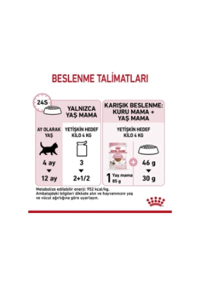 Kitten Yavru Kedi Yaş Mama 85 Gr X 12 Adet