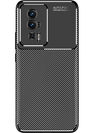 Xiaomi Poco F5 Pro Kılıf Zore Negro Silikon Kapak Siyah