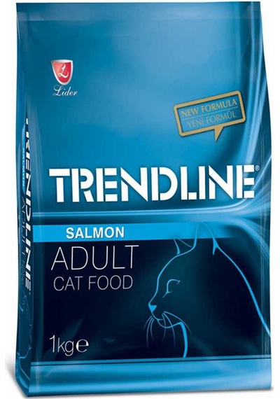 Trendline Somonlu Yetişkin Kedi Maması 10 x 1 KG