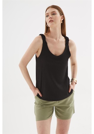 Fashion Friends Fashıon Frıends Kadın V Yaka Bluz 25y0513k1 Çok Renkli