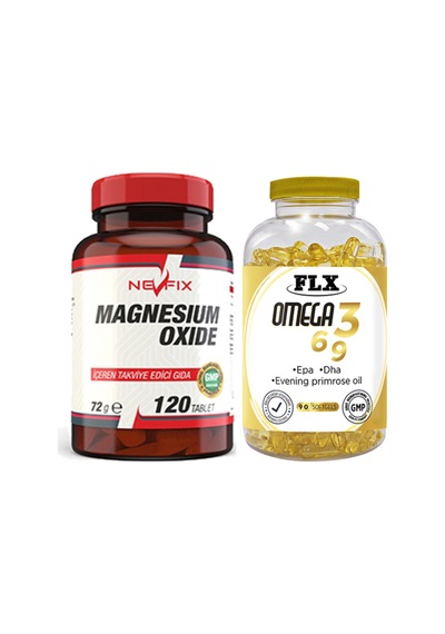 Vitamin C Quercetin 120 Tablet & Flx Omega 3-6-9 90 Tablet