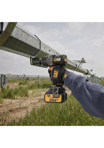 Cat DX7020.1 18V 4.0AH Çift Akülü Kömürsüz 700/880NM Profesyonel Şarjlı Somun Sıkma + 10 Adet Lokma Ucu