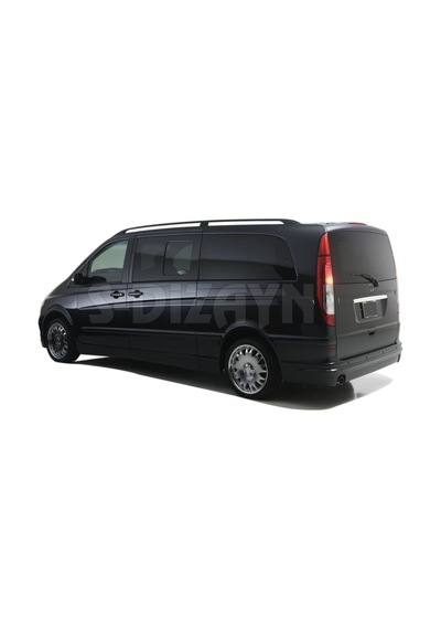 S-Dizayn Mercedes Viano W639 Krom Bagaj Çıtası 2004-2014 N11.4554