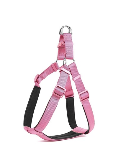 Köpek Göğüs Tasması Xxs 30 35 Cm Pembe Çok Renkli