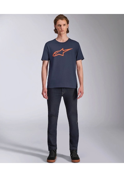 Alpinestars Ageless 2 Csf Tişört Mavi Oranj