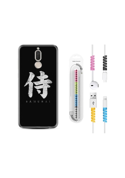 Huawei Mate 10 Lite Kılıf Kablo Koruyuculu Samurai 1340