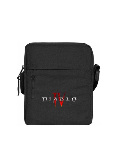 Diablo Iv Logo Siyah Omuz Çantası