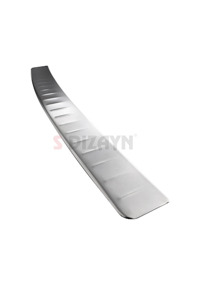S-Dizayn  Skoda Rapid Spaceback Krom Arka Tampon Eşiği 2013 Üzeri